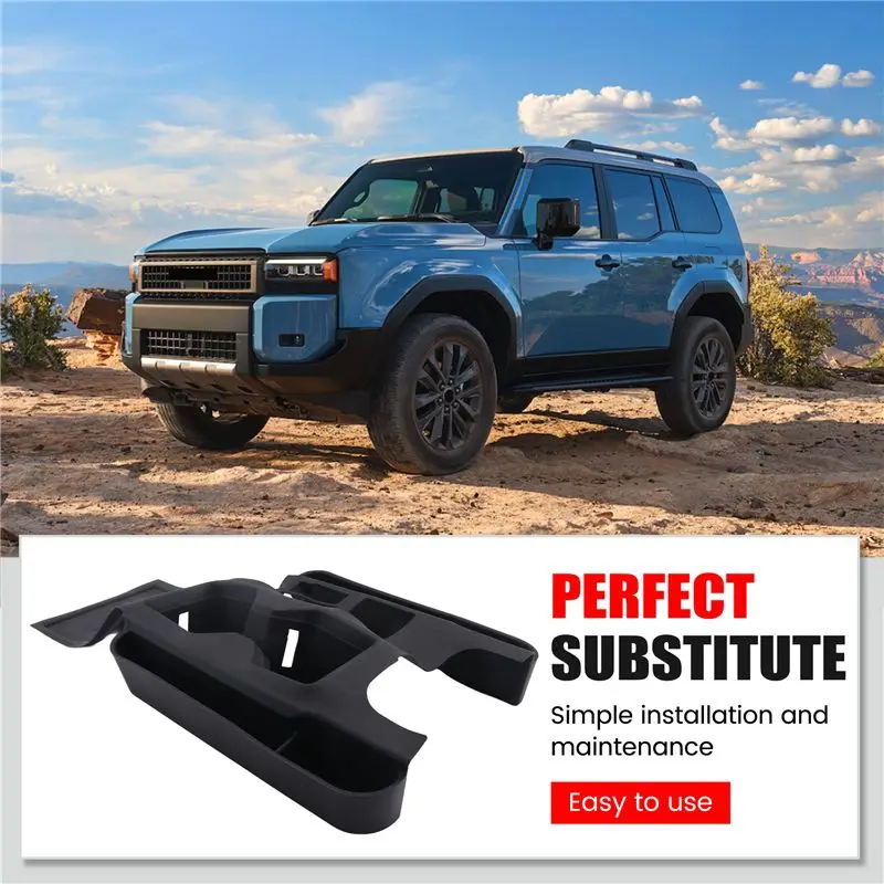 토요타 랜드크루저 250 FJ250 LC250 프라도 1958 2024 RHD용 센터 콘솔 수납 기어 커버 차량 보호 슬리브