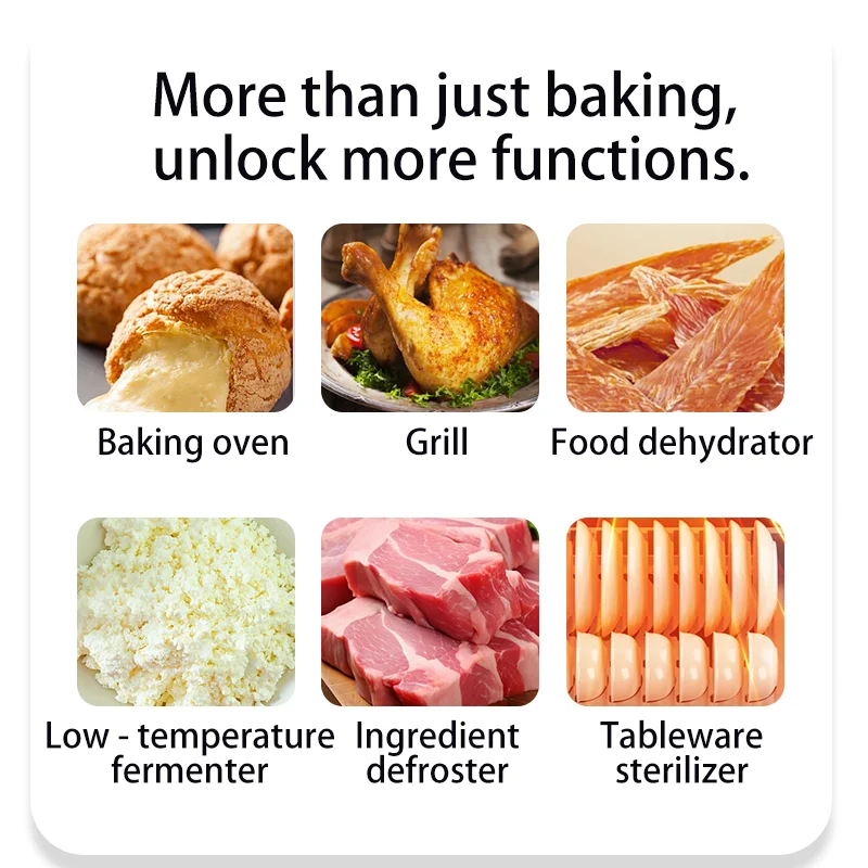SUNATUR 2200 واط فرن دوران الهواء الساخن فرن محمصة...