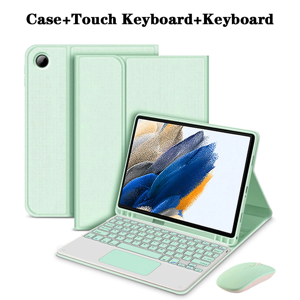Premium Keyboard Case with Pencil Holder and Bluetooth Keyboard