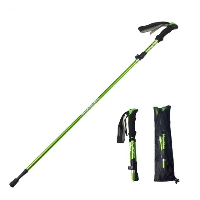 

High Quality Ski Poles Walking Sticks Walking Straight handle external lock Trekking pole