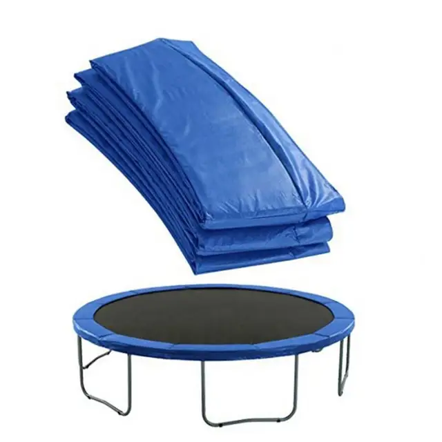 6/8 Hüvelykes Univerzális Trambulin Oldalvédő Burkolat Csere Biztonsági Pad Rugó Burkolata Kék Pvc Vízálló Él Öböl - Image 3