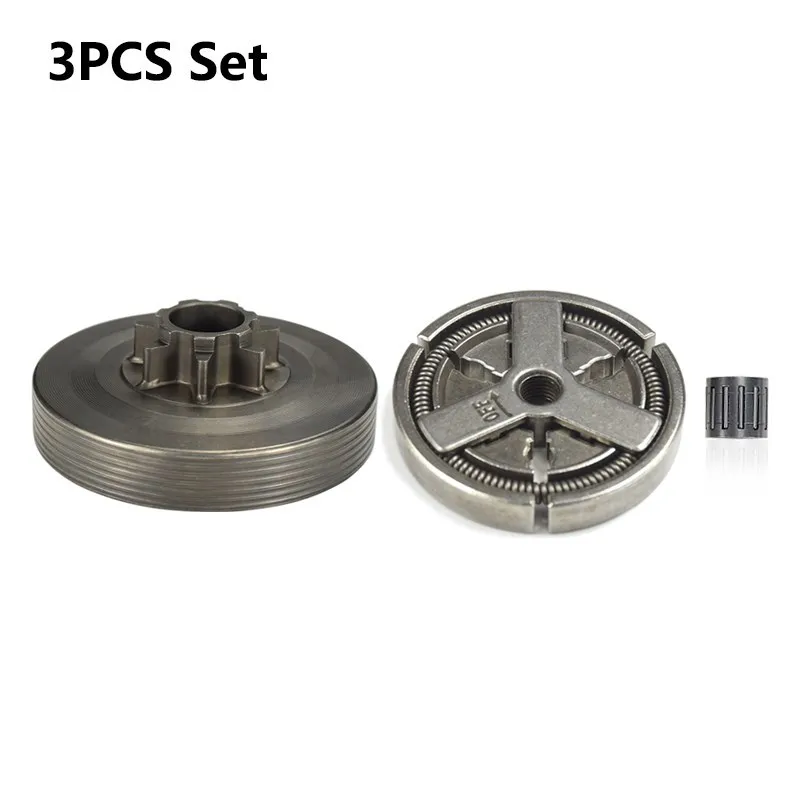 CMCP Clutch Drum & Clutch & Needle Bearing Fit For Chinese Chainsaw 4500 5200 5800 45cc 52cc 58cc 6