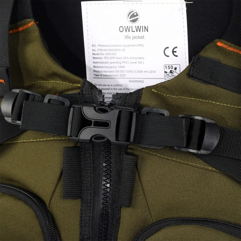  slider image of Fishing Vest Life Jacket