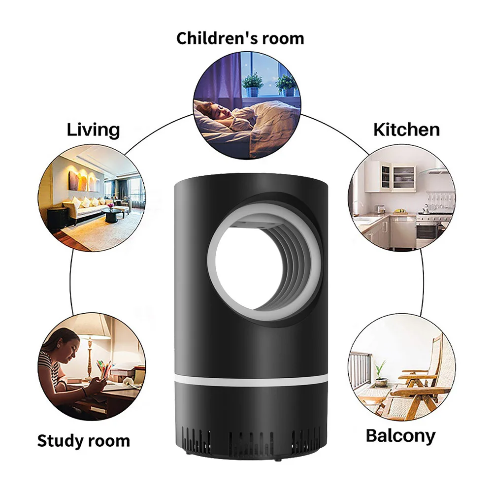 0.8W Electric USB Insect Mosquito Killer LED Lamp Smart Photocatalyst Sky Eye Mosquito Killer Lantern Anti Insect Bug Zapper