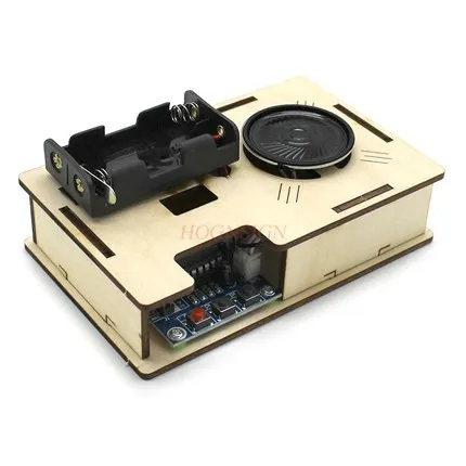 

physical experiment Recorder technology small production wooden hand-assembled model analog signal conversion digital signal