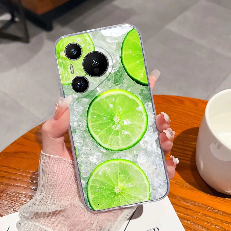Transparent Cute Flower Phone Case - Soft TPU Silicone Shockproof Protective Cover