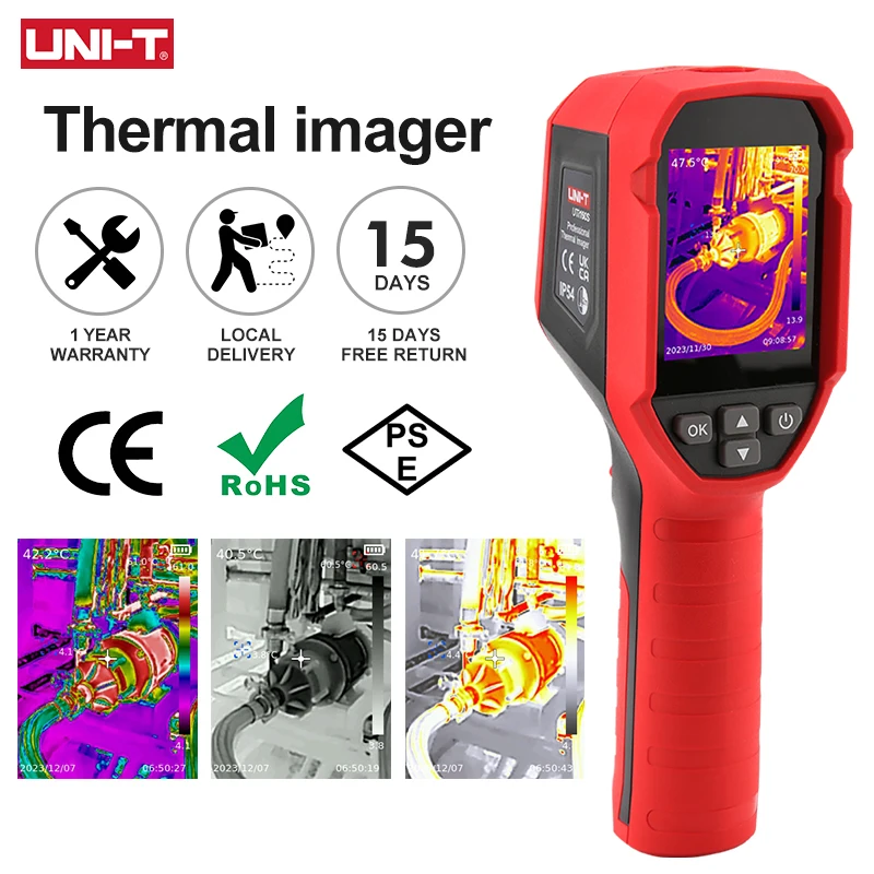 サーモグラフィーカメラ　UTi120S Amazon.com: UNI-T Handheld Infrared Thermal Imaging Camera