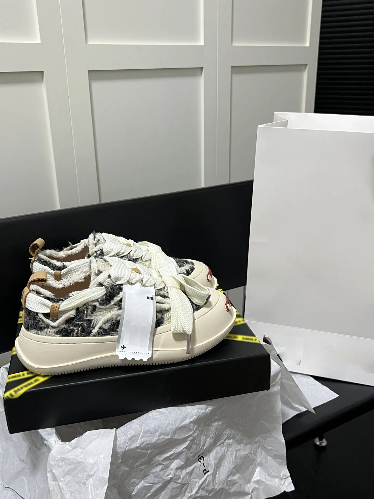 2024 Spring New Women's Versatile High Edition Smiling Canvas Shoes Women's Tall Women's Shoes