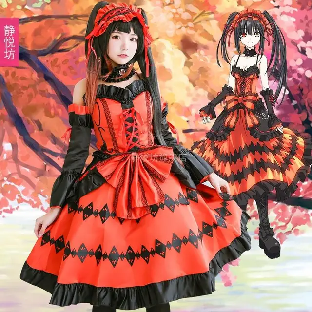 コスプレ衣装 KURUMI Amazon.com: Tokisaki Kurumi (One Size) : Clothing, Shoes