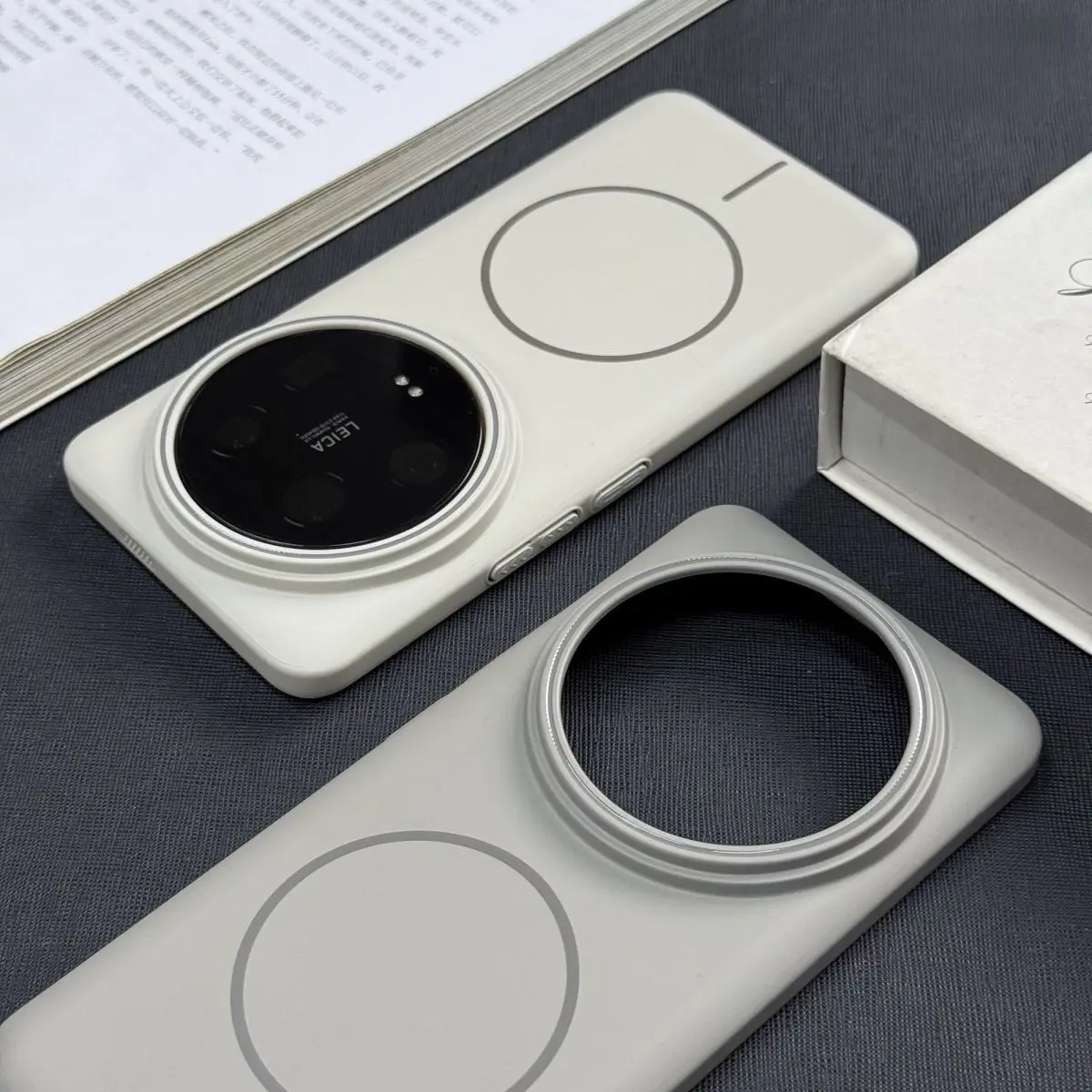 Sleek Hard PC Magnetic Wireless Charging Protective Back Cover Case