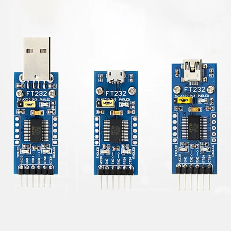 Waveshare FT232 USB UART Board USB To TTL FT232R FT232RL Serial Port Module Kit