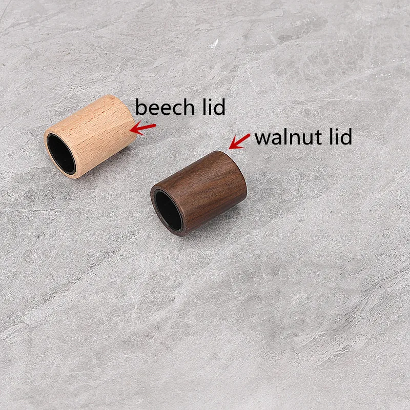 10pcs 30/50ml Frosted Glass Perfume Bottles – Refillable Screw Wooden Lid Atomizer Cont... - SKU PBBS1835 - UGI Packaging