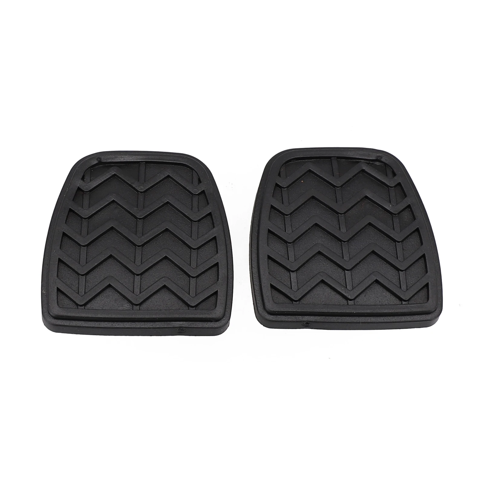 2pcs Brake Clutch Pedal Pad Rubber Covers For Scion TC (Manual Transmission Only) 05-2010 For Yaris Sedan & Hatchback Camry