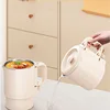 Electric Kettle 1PC Outdoor Mini 800ML Double Layer 304 Stainless Steel Foldable Home Portable Water Kettle 5