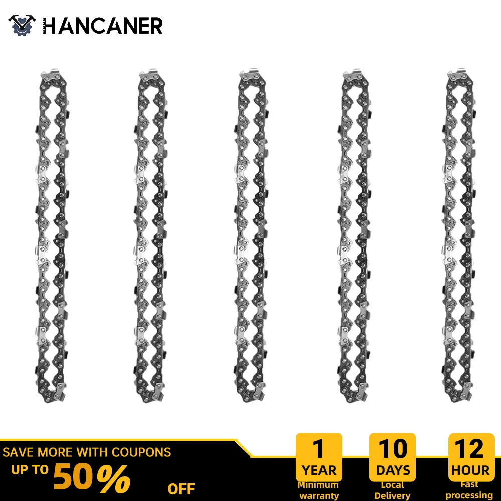 6 Inch Mini Chainsaw Chain, Chainsaw Blade for 6 Inch Mini Cordless Electric Handheld Rechargeable Chain