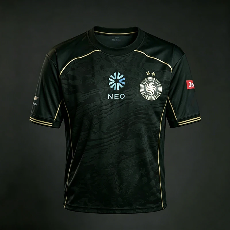 Team Falcons 2026 Trainingsuniformen CS2 Esports NIKO M0NESY Kyousuke Jersey T-Shirts Herren O-Neck-T-Shirts Geschenke Kleidung mit individuellem Namen