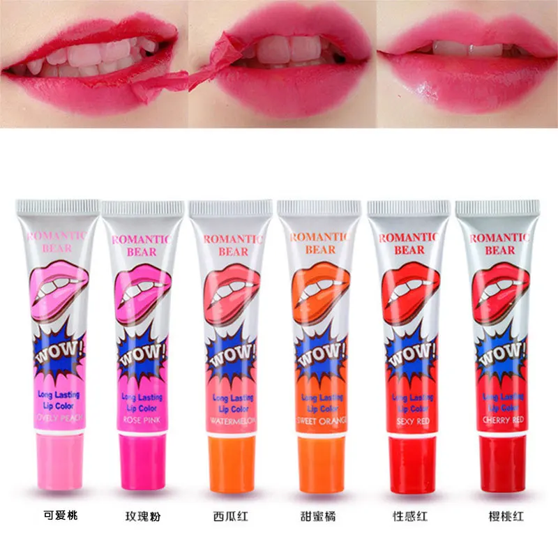 

Потрясающий Увлажняющий блеск для губ, 6 цветов, водостойкий макияж, стойкая жидкая помада, оттенок, блеск для губ