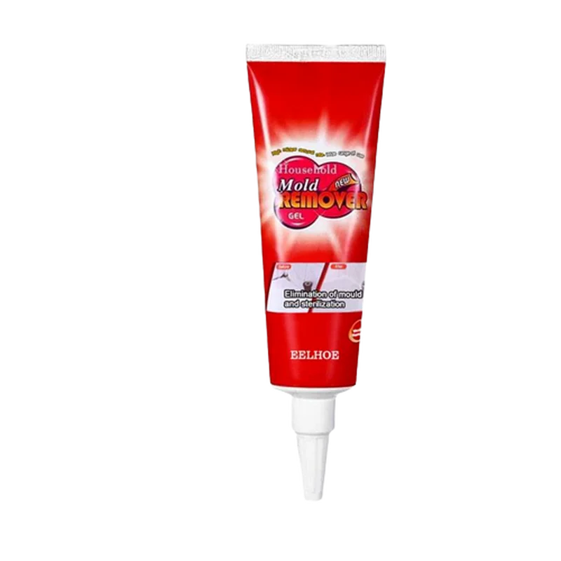 Mildew Remover Cleaner Wall Mold Mildew Remover Cleaner Caulk Gel Pool Tile Gap Spot Mold Remover Washing Machine Bathroom Mildew Gel 20G