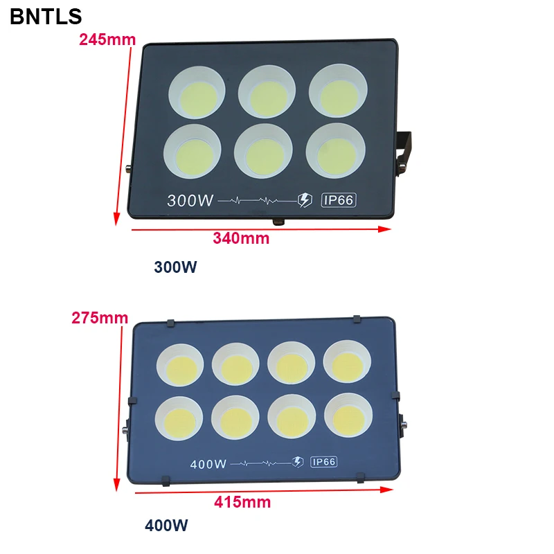 led light LED Floodlight 600W 500W 400W 300W 200W 100W  IP65 Waterproof  AC85-265V LED Spotlight Outdoor Lighting