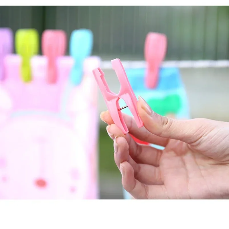20 mollette multicolori antivento in plastica clip per calzini, clip di carta per foto, clip per cucina, ufficio, borsa, calze, stendibiancheria, asciugamano da spiaggia