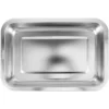 Stainless Steel Cat Litter Box Small Low Entry Open Design Kitten Litter Tray Durable Metal Pet Toilet For Home Use 2