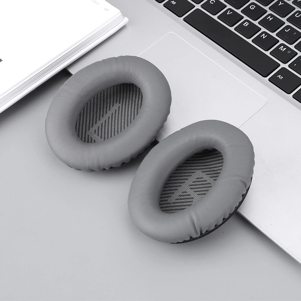 Replacement Ear Pads Soft Protein Leather Ear Cushion Earpads Headphones Ear Cushions  for Bose QuietComfort QC25 QC15 QC35