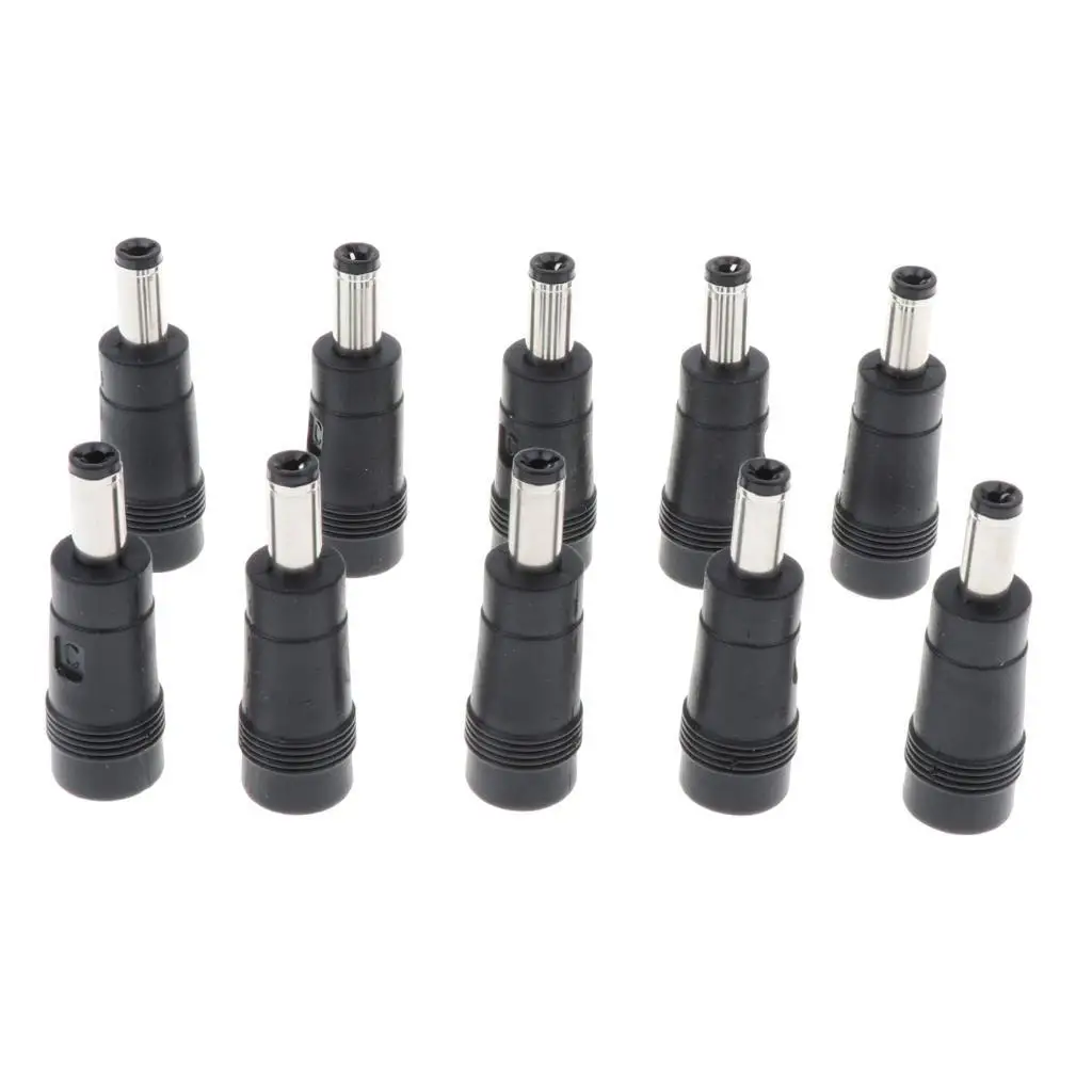 

10 Packs DC 4.0x1.7mm Female to 5.5x2.1mm Male Power Jack Adapter Sockets