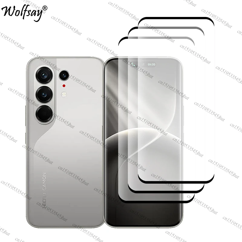 Premium Full Cover Tempered Glass Screen and Camera Protector