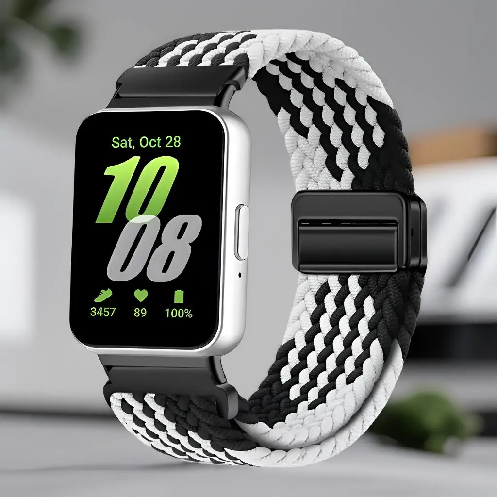 Adjustable Fashion Magnetic Sport Braided Watchband - Smart Accessories