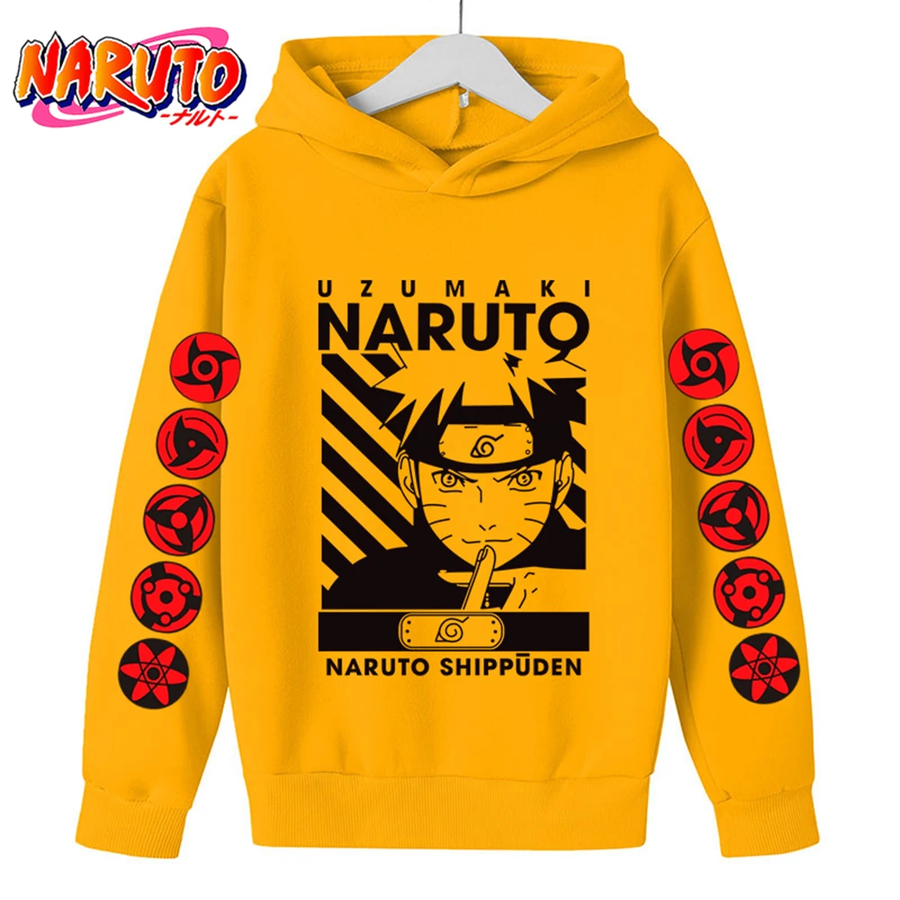 Hot Anime Naruto 3-14 Years Kakashi Children Hoodie Sweatshirt Cosplay  Costume Clothing Male/girl Print Hoodie Tops - AliExpress