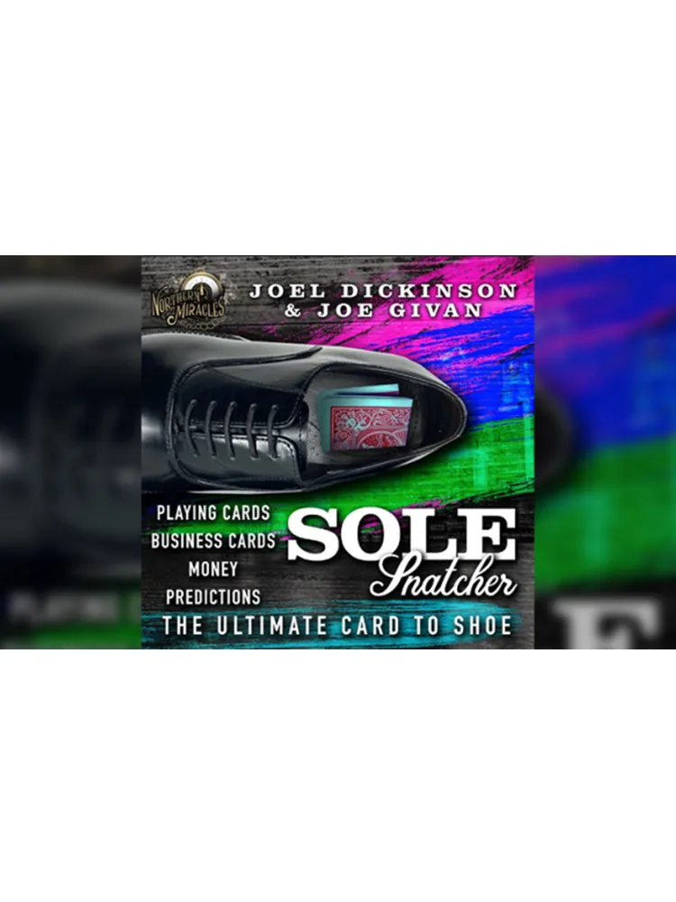 

SOLE SNATCHER (Gimmicks and Online Instructions) by Joel Dickinson Card Magic Tricks Decks Street Performer Illusions Mentalism