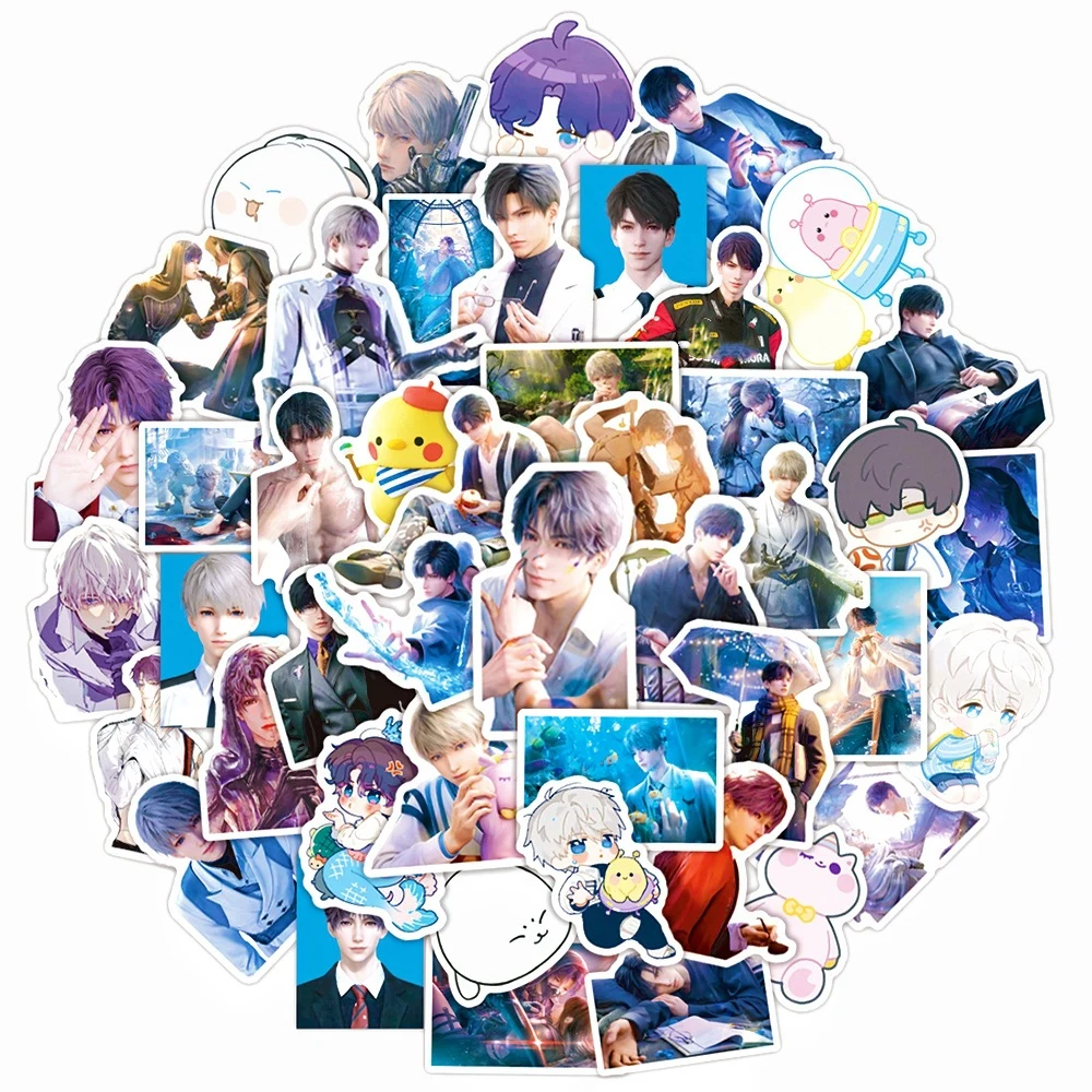 50개 게임 사랑과 심우주 스티커 친체 칼렙 샤이즈우 DIY 스티커 오토바이 여행가방 장식 전화기 노트북 데칼