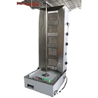 Cheap Price Five Head Gas Dnoner Kebab Machine Shawarma Commercial Kebab Machine for Frying 1