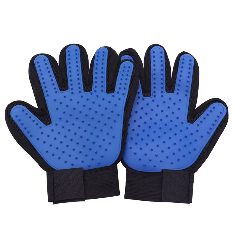 Pet Grooming Gloves Pet Hair Remover Gloves Cat Dog Massages Bathing Cleaning Grooming Supplies Back Massage Hair Sticking Removal Glove Accessories pet grooming gloves,pet hair remover gloves