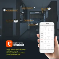 Fuers W210 DIY Tuya Smart Alarm System WIFI Burglar Alarm Smart Home GSM Alarm System  Color LCD Display Security Motion Sensor - Image 5