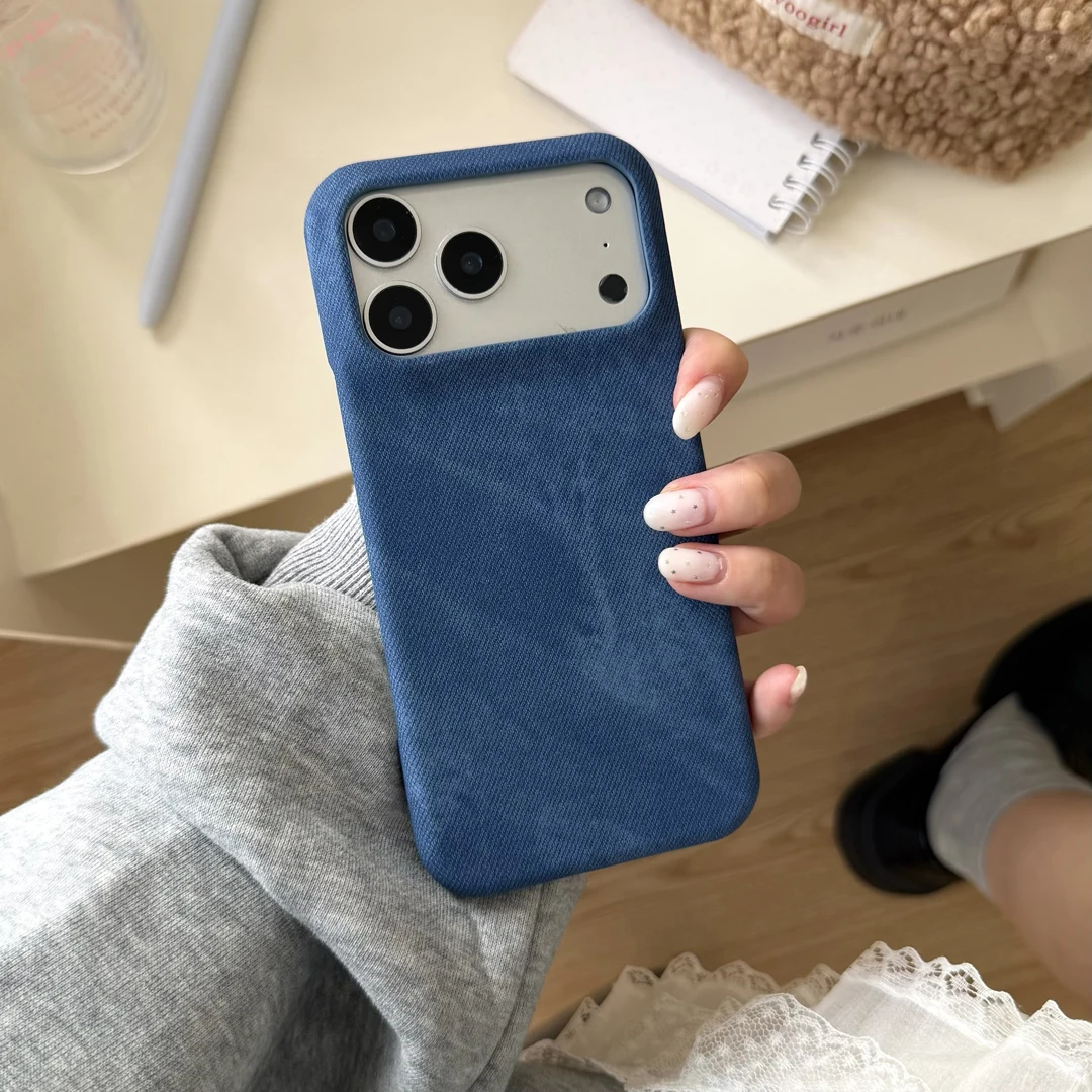 Trendy Fashion Durable Shockproof Denim Phone Case