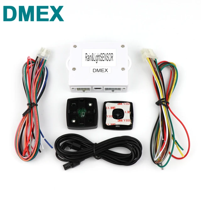 Dmex oem 1でオートライト雨センサーユニバーサル車ワイパー雨と光センサー