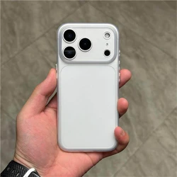 Ultra Thin Matte Translucent Soft TPU Case with Camera Protection for iPhone 15 Plus (CBTPU Clear)