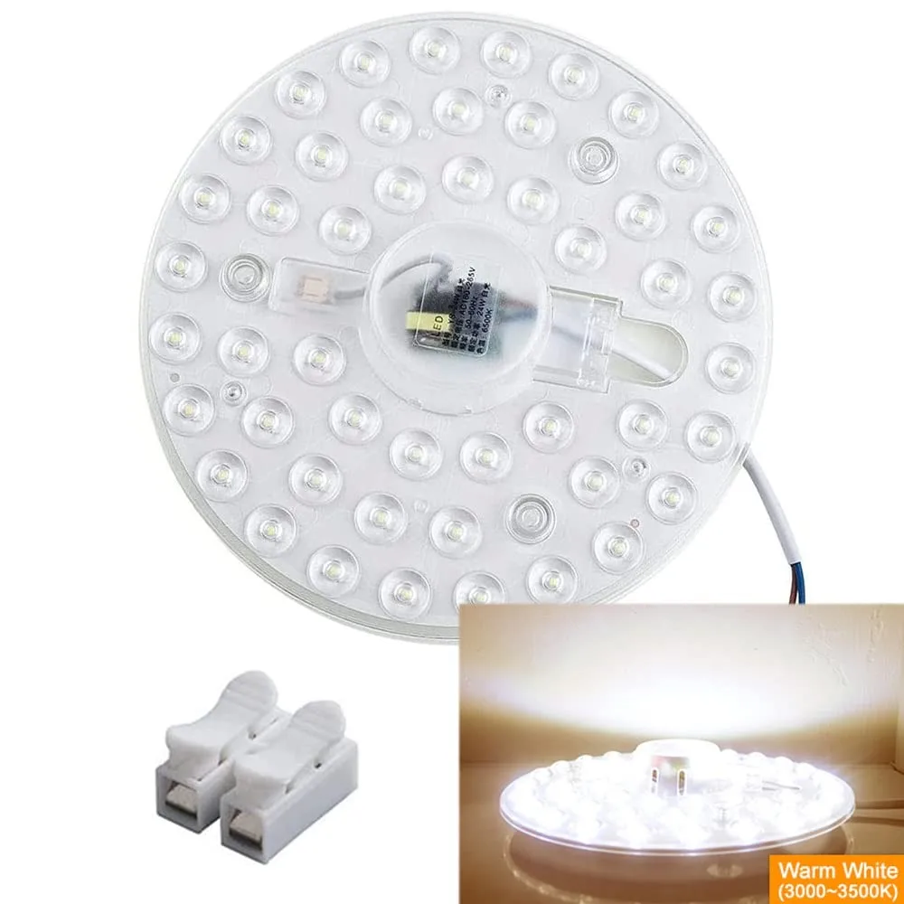 100W 36W 24W 18W 12W LED Ring PANEL Circle Light SMD LED Round Ceiling board circular lamp board AC 220V 230V 240V LED light 2