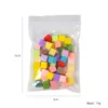 50Pcs Nail Sponges For With Silver Grabbing Pen Nail Art Color Gradient Aura Effect Designs Brush Precise Manicure Tool 4
