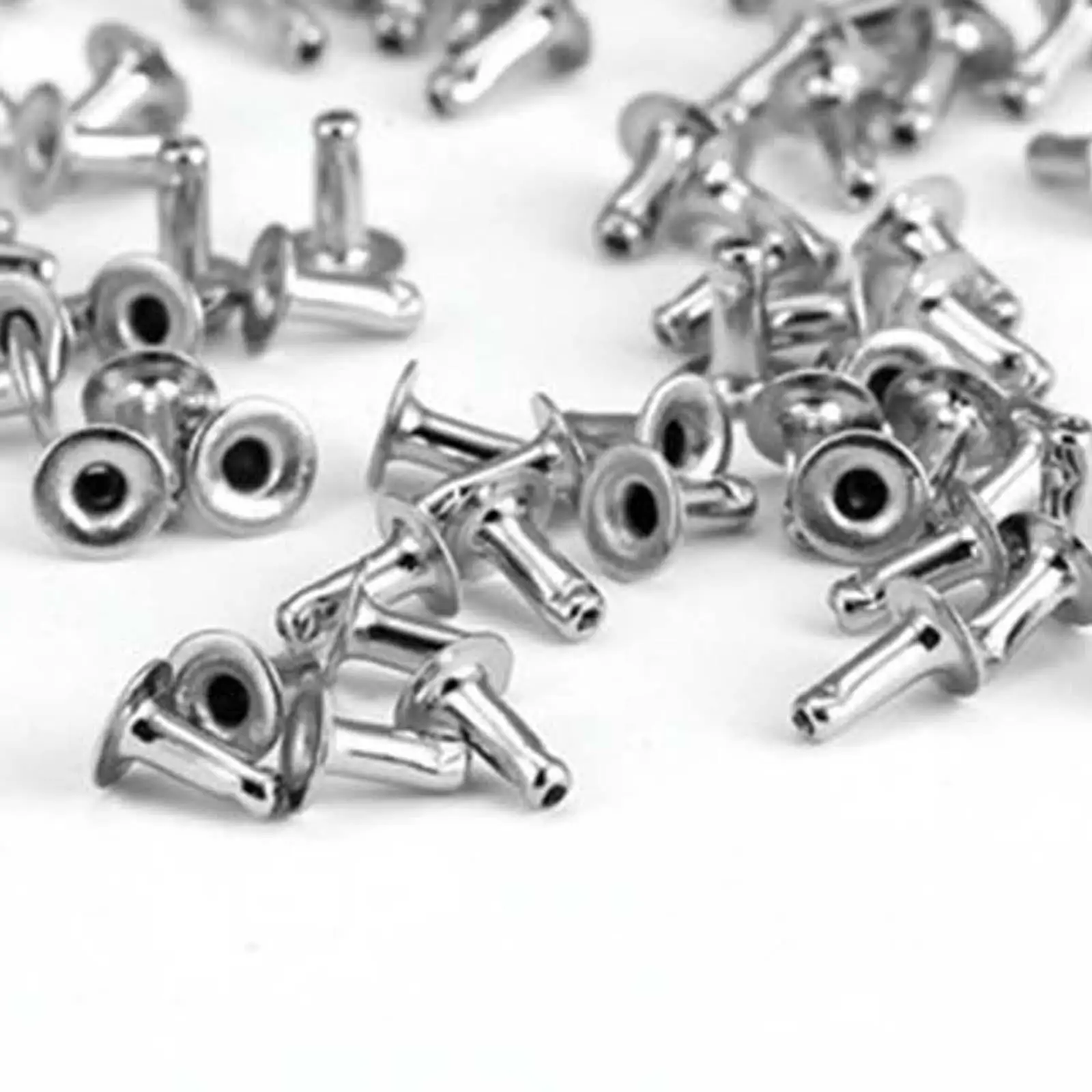 100 Pieces Pearl Rivet Studs Beads for Crafts Jeans Bags Shoes Clothes Decoration