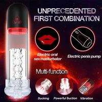 Elektrische Penis Vakuumpumpe Vergrößerung Verlängern Pumpe Verbesserte Penis Männlicher Masturbator Penis Pumpen Erwachsene Sex Spielzeug für Männer Erektionen 5