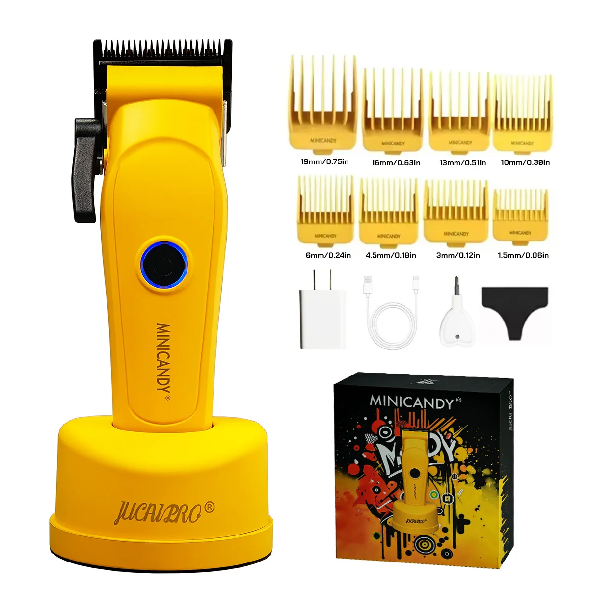 JUCAI PRO JC01 JC02 JC10000 Set cortapelos profesional de alto