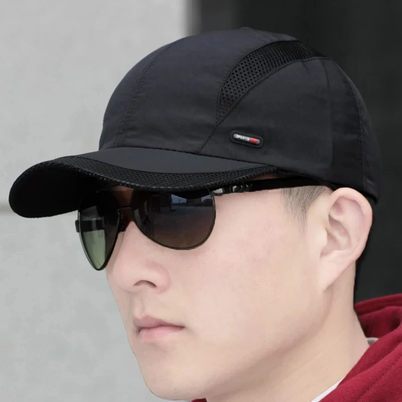 Spring Summer Quick Drying Baseball Cap Golf Fishing Hat Summer Outdoor Sun Hat Adjustable Unisex Baseball Cap For Womens Men