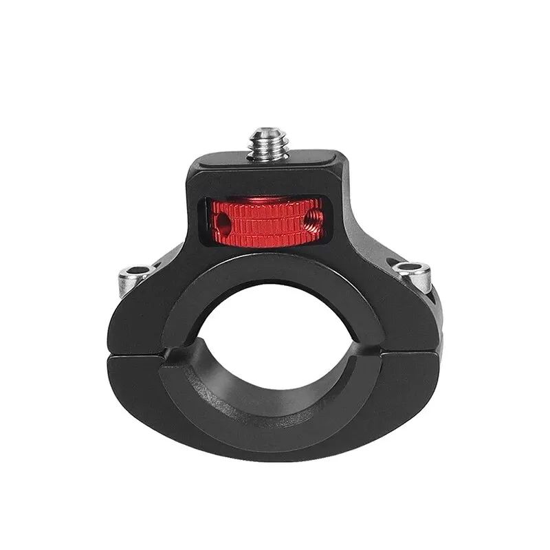 Handlebar Clip Holder 1/4 Screw For Motorcycle Bicycle Gopro 12 11 Insta360 X3 Stand GPS Phone Bike Seatpost Clamp