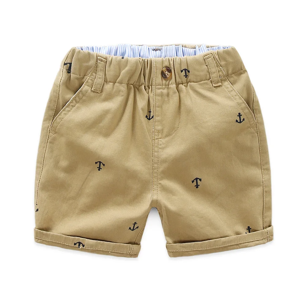 Short d'été en coton pour enfants de 2 à 9 ans, pantalon court pour garçons, short de plage, capris de loisirs, vêtements pour bébés, KF553