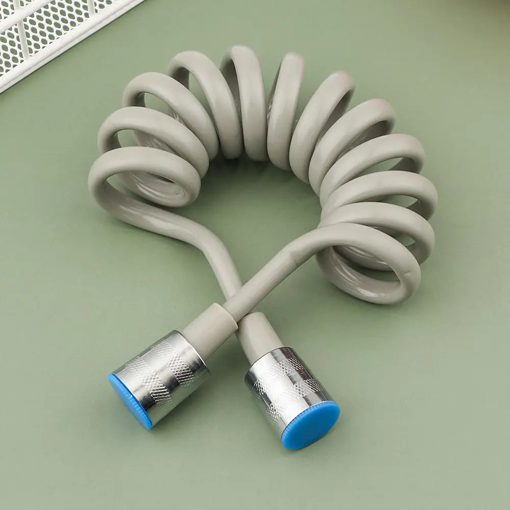 Spring Shower Hose Cold Hot Universal Retractable Telephone Line Style Bath Sprayer Toilet Bidet Faucet Connect Pipe 1.5/2/3m