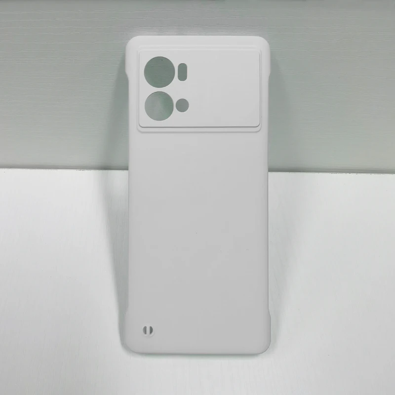 Rahmenlose, matte Hülle in Bonbonfarben für vivo iQOO 9 8 7 5 Pro Neo6 Neo5 Neo 6 5 SE Neo3 Z5 Z3 Slim Hard PC Stoßfest Bumpe_voghion.com