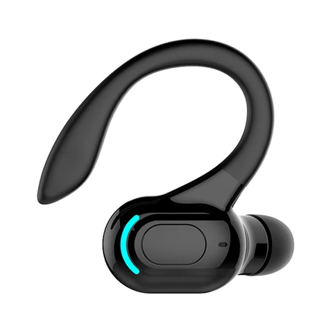 Waterproof Bluetooth Earphone HIFI Wireless Headphone Ear Hook Noise Cancelling Music Sports Gaming Business Headset Earbud