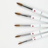 BQAN #8-22 Kolinsky Nail Brushes for Acrylic Nail Brush Round Head Professional Gel Builder Acrylic Powder Brush for Nails 3